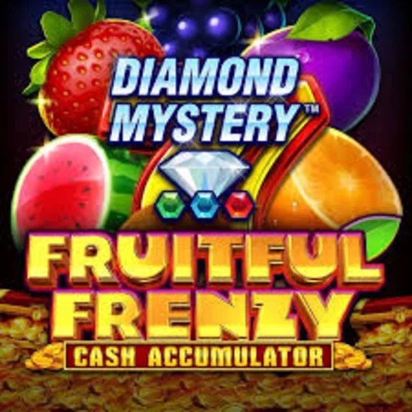 Diamond Mystery Fruitful Frenzy Cash Accumulator logo – Slots by Greentube at Wild Robin Casino